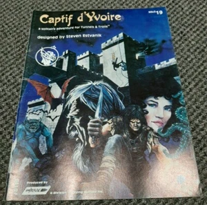 Captif d'Yvoire - Solo 19 - Tunnels & Trolls RPG - 1984 Flying Buffalo - Picture 1 of 3