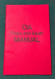 1975 CIA Flaps and Seals Manual (Stapled), BY: John M. Harrison, Jr. Detective  - Imagen 1 de 7