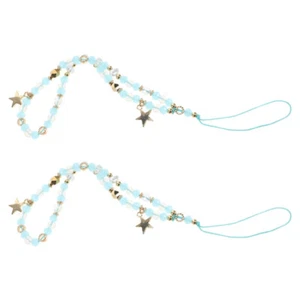 2 Pcs Chain Ornaments -lost Bead Lanyard Beaded Charm - Zdjęcie 1 z 12