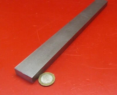 Barra de acero de aleación 4140, 1/2" de grosor x 1,25" de ancho x 12" de largo Foto 1 de 4