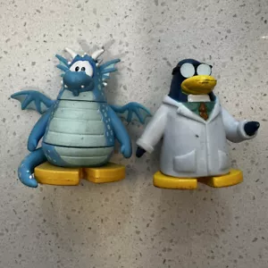 Club Penguin Mix 'N Match Disfraz de Dragón Azul y Gary Gadget Guy Mini Figura Conjunto - Imagen 1 de 4