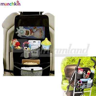 Munchkin Car Backseat & Stroller Pram Organizer With Multi-Size Pockets • 34.95$