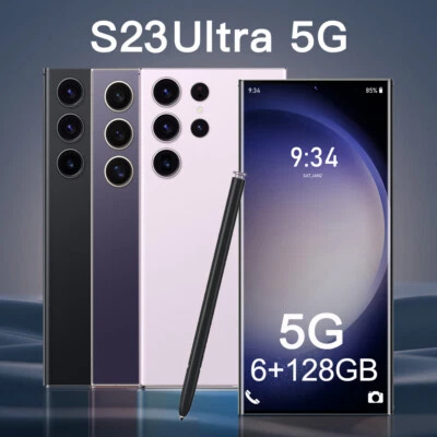 2025 S23 Ultra 5G Unlocked 6GB+128GB Smartphone Android 13 Dual SIM Mobile Phone - Image 1 of 4
