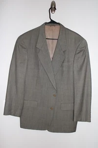 GREEN WEAVE CHRISTIAN DIOR 100% WOOL SPORT COAT sz 44R suit jacket / blazer - Picture 1 of 5