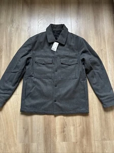 Men’s H&M Lined Grey Jacket size Medium New With Tags Fast Dispatch - Picture 1 of 2