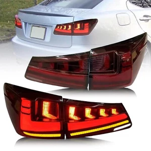Par de luces traseras LED para Lexus IS250 IS350 ISF 2006-13 Start UP Animation Set - Imagen 1 de 9