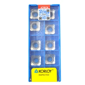 KORLOY SEHT1204AFFN-X83 H01 Carbide Inserts CNC TOOL ✦Kd - Picture 1 of 4