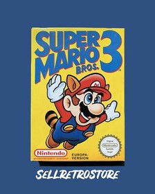 Super Mario Bros 3 - Nintendo - NES - OVP - CIB - PAL - Retro Game - Collectors