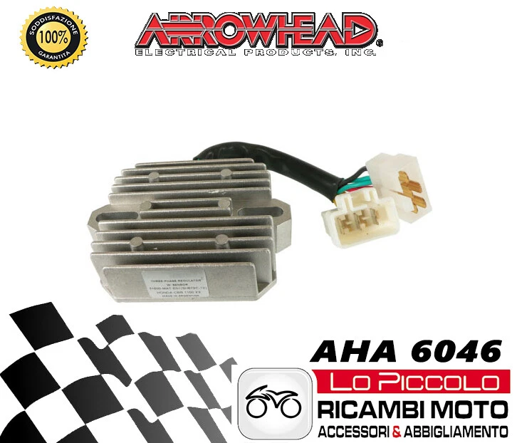 HONDA VTX 1800 F3 2005 2006 2007 2008 ARROWHEAD REGOLATORE DI TENSIONE - Image 1 of 1