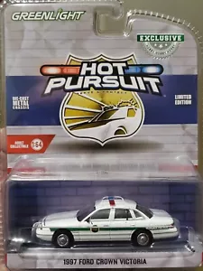 Greenlight scala 1/64 pattuglia di frontiera Stati Uniti 1997 Ford Crown Victoria - Foto 1 di 2