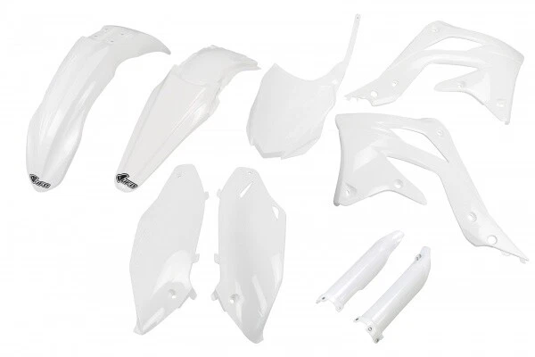 Kit De Plásticos Carenados FULL Kawasaki KXF 450 2013 - 2015 Ufo Plast Blanco - Imagen 1 de 1