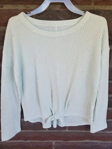 SO Camisa Corbata Top Niñas Talla 8, Verde Claro - Imagen 1 de 8