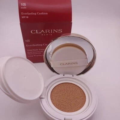 Base Cojín Clarins Everlasting Compacta FPS 50 Hidratante 105 DESNUDA Foto 1 de 4