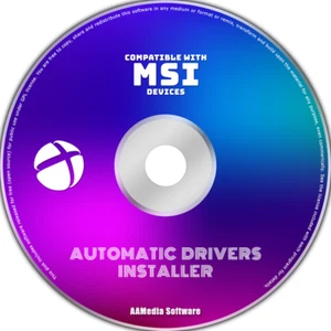 MSI All Models PC, Laptop & Desktop Automatic Windows Drivers Installer - Picture 1 of 1