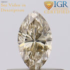 0.26 cts. CERTIFIED Marquise SI2 Golden Brown Color Loose Natural Diamond 29213