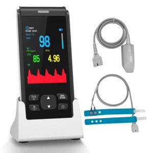 Handheld Pulse Oximeter SpO2 Heart Blood Rate Oxygen Saturation for Adult & Kids - Picture 1 of 9