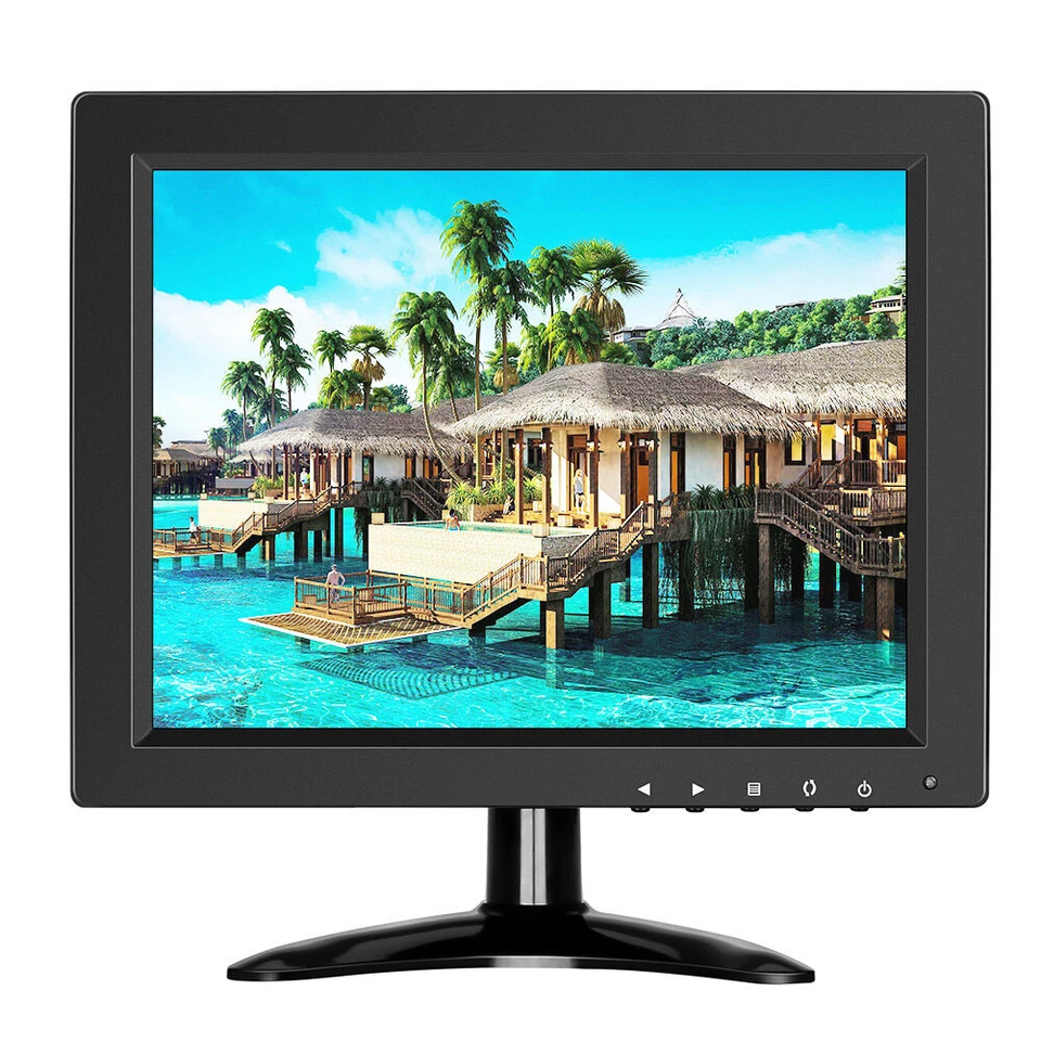 Eyoyo 10in HD Security CCTV Monitor HDMI IPS Display with BNC HDMI VGA AV Input - Image 1 of 4