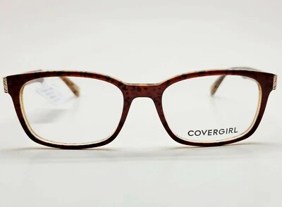 1 Unidad Nuevo Covergirl CG0529-1 Marrón Oscuro Monturas de Anteojos 52-17-140 #456 Foto 1 de 4