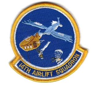 PATCH USAF 14TH AIRLIFT SQ AS CHARLESTON AFB AS-21 - Picture 1 of 1