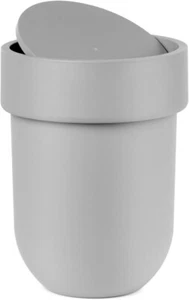 Touch Waste Bin 6-Litres with Swing Lid for Washroom & Bathroom Waste Can - USED - Picture 1 of 3