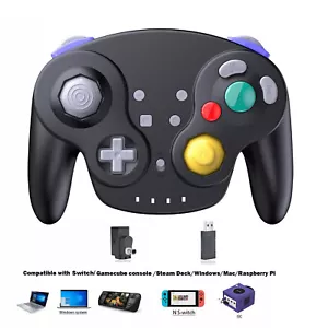 Wireless GameCube Controller + Adapter for Original GameCube NGC Switch PC MAC - Bild 1 von 19
