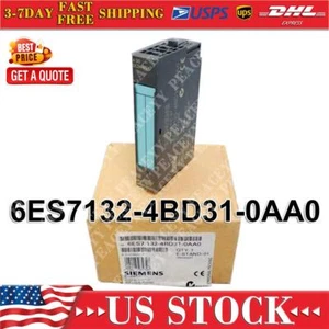 New Siemens 6ES7132-4BD31-0AA0 6ES71324BD310AA0 SIMATIC DP 5 ELECTRON MODULES - Picture 1 of 11