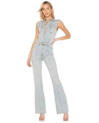 Mono vaquero lavado claro Current/Elliott Zenith talla 2 Foto 1 de 4