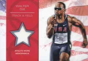 TOPPS 2012 U.S. OLYMPIC TEAM & HOPEFULS WALTER DIX #OR-WD RELIC CARD - Bild 1 von 2