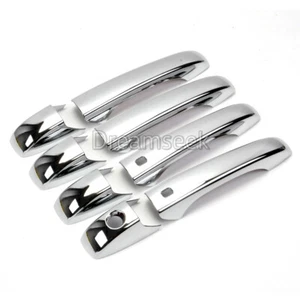 4Pcs Door Handle Cover for Dodge/Chrysler Town&Country/Jeep Compass Keyless Trim - Picture 1 of 5