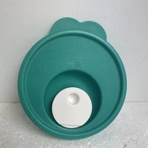 Tupperware 3156A-2 Ersatzdeckel türkis grün Verschluss oben mit weißer Kappe (2650A-5) - Bild 1 von 7