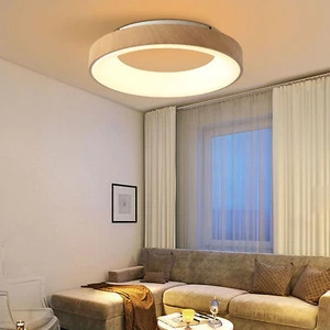 Modern Flush Mount LED Ceiling Light Acrylic Lampshade Indoor Chandelier Fixture - Picture 1 of 21