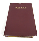 Holy Bible KJV Red Letter Edition Giant Print Nelson 544BG Skóra wiązana 1976