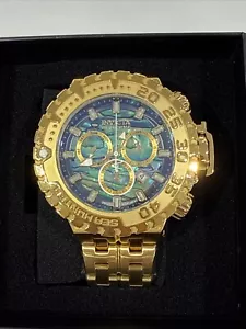Invicta Reserve Sea Hunter Swiss Movement Men’s Watch With Abalone Dial 57mm - Picture 1 of 7