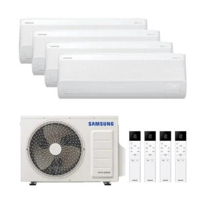SAMSUNG Wind-free COMFORT S2 Multi Split 2x2,5 + 2x3,5kW Klimaanlage Klimagerät - Bild 1 von 4