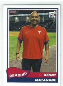 2021 Reading Fightin Phils Updated (AA-Philadelphia Phillies) Kenny Matanane