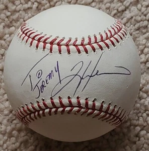 Tim Hudson Signed Autographed Official MLB Baseball A's, Braves PERSONALIZED - Picture 1 of 2