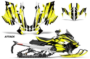 Graphic Stickers Decals For Ski Doo Gen 4 MXZ Renegade Summit 850 17-21 ATTACK Y - Picture 1 of 2
