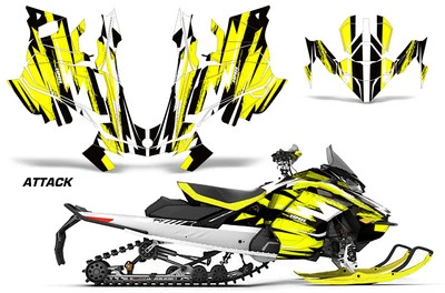 Graphic Stickers Decals For Ski Doo Gen 4 MXZ Renegade Summit 850 17-21 ATTACK Y - Image 1 of 2