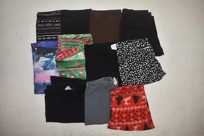 Wholesale Bulk Lot of 11 Juniors Size Medium 7 9 Casual Relaxed Leggings - Image 1 of 4