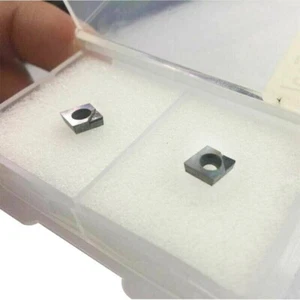 4pc CCMT09T308 PCD polycrystalline diamond carbide insert CCGT32.52 for aluminum - Picture 1 of 6