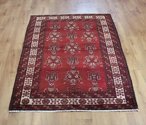 Traditional Vintage Wool Handmade Classic Oriental Area Rug Carpet 175X 115cm - Picture 1 of 10