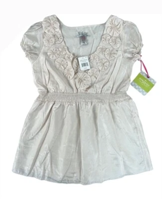 Top Sweet Nectar Crema Brulee Mujer Talla S Por DownEast Basics Nuevo con Etiquetas Foto 1 de 4