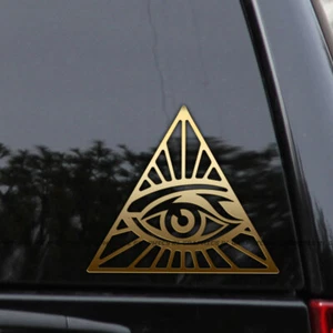 Illuminati All Seeing Eye Vinyl Decal Sticker - Picture 1 of 2