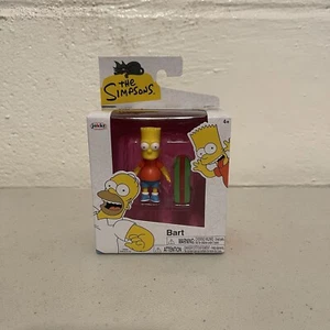 NEW THE SIMPSONS BART SIMPSON JAKKS PACIFIC ACTION FIGURE 2024 IN HAND!! - Picture 1 of 3