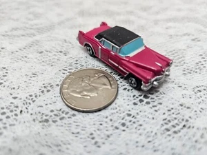 Micro Machines 1954 Cadillac Series 70 Fleetwood Limo Pink Black - Picture 1 of 5