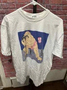 Vintage 80s 90s Japanese T Shirt Sumo Wrestlers Size 3L - Picture 1 of 5