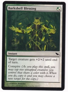 Barkshell Blessing Shadowmoor #224 Magic The Gathering 2008 MTG Single - Picture 1 of 2