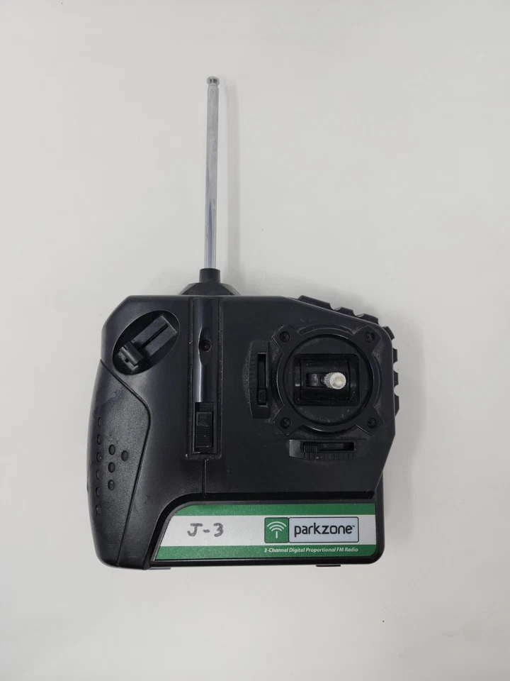 PARK ZONE 3 CHANNEL DIGITAL PROPORTIONAL FM RADIO REMOTE TESTED - Image 1 of 4