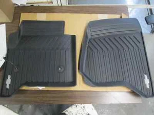 Chevrolet Malibu 2016-2025 OEM GM equipamiento alfombrilla para todo clima 84308981 negro delantero y trasero - Imagen 1 de 1