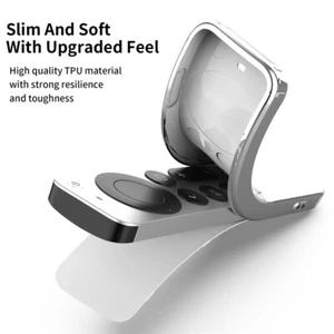 TPU Soft Case Compatible with Ap ple TV 4k 2021 Remote Prevent Scratches Protect - Picture 1 of 14